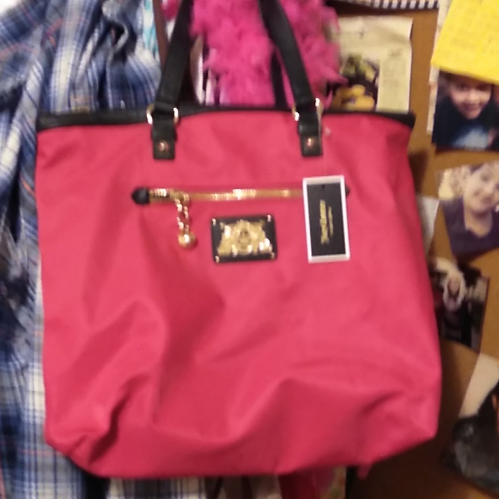 Brand new with tags juicy coutore bag hot pink